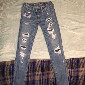 American eagle jeans/ capris.